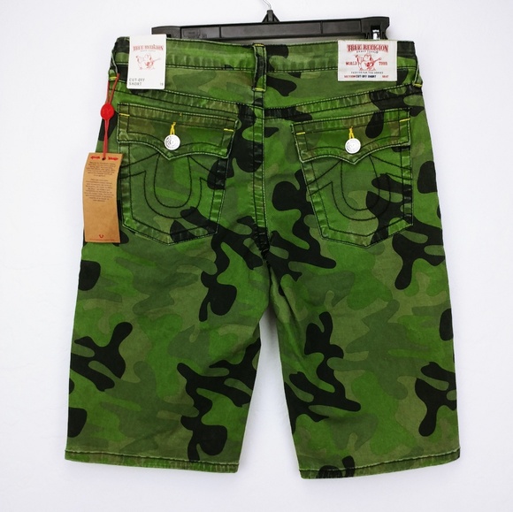 True Religion Camo Cutoff Short 